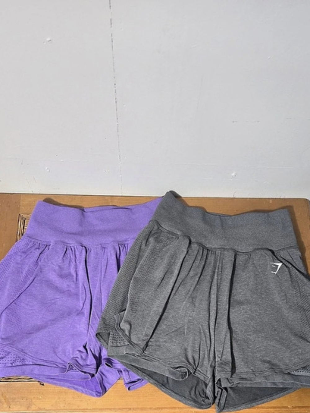 Gymshark Vital Seamless 2.0 2-in-1 Athletic Workout Shorts Bundle! Size Large